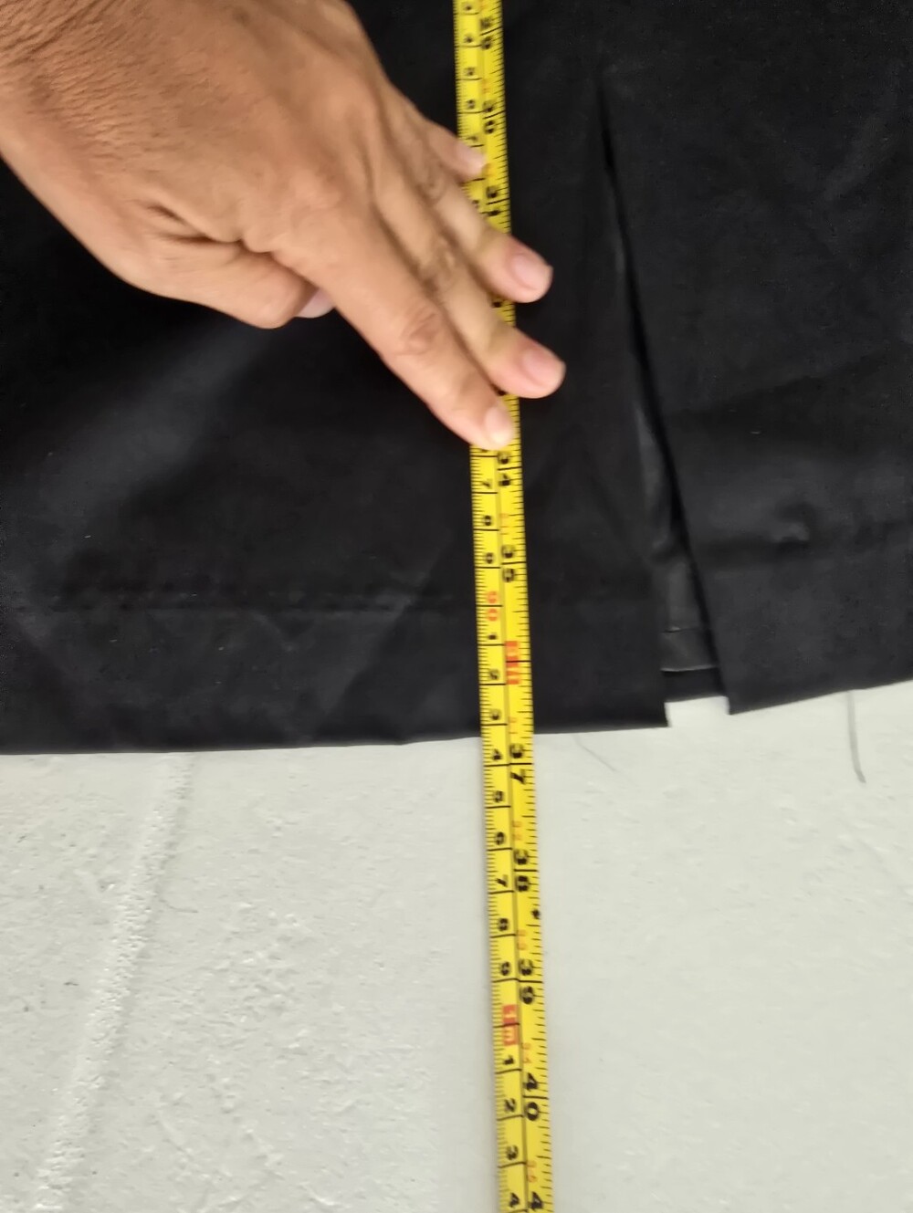 Vintage Jacob Black VNeck Halter Tie Cotton Blend Satiny Timeless Cocktail 5/6 - Picture 11 of 12